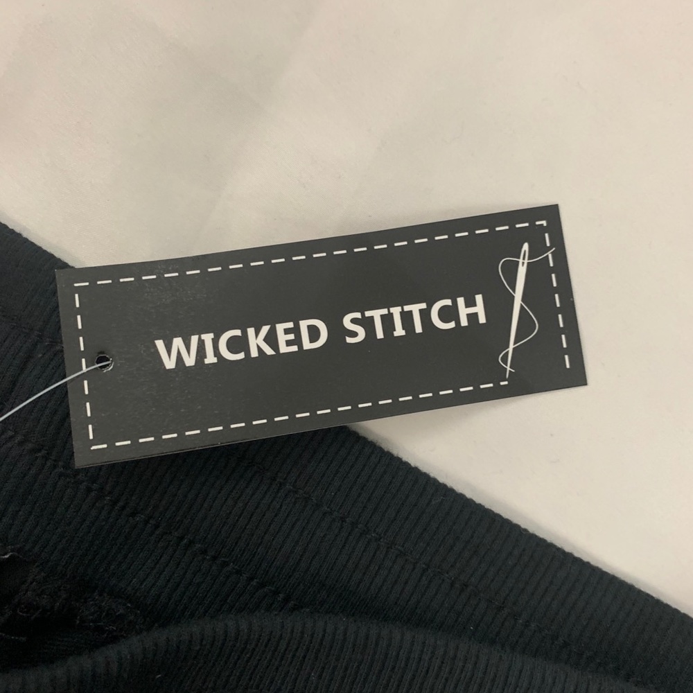 NWT Wicked Stitch Men's Jogger Sweatpants‎ Black - Picture 5 of 5